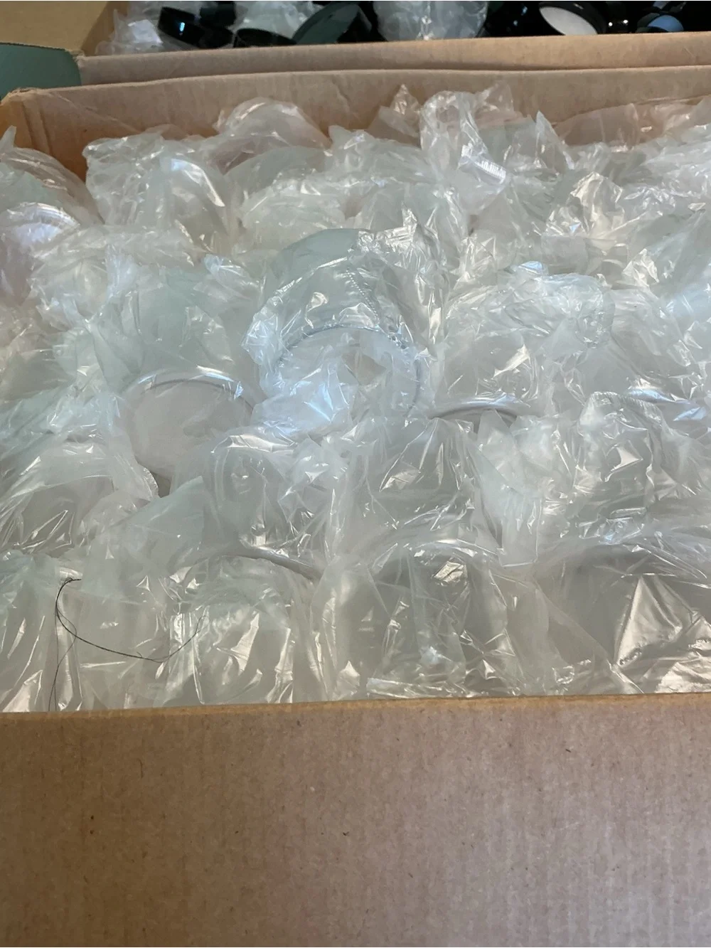Bulk of 2 oz cosmetic jars approximately 300 of them new
